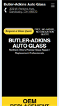 Mobile Screenshot of butlerautoglass.com